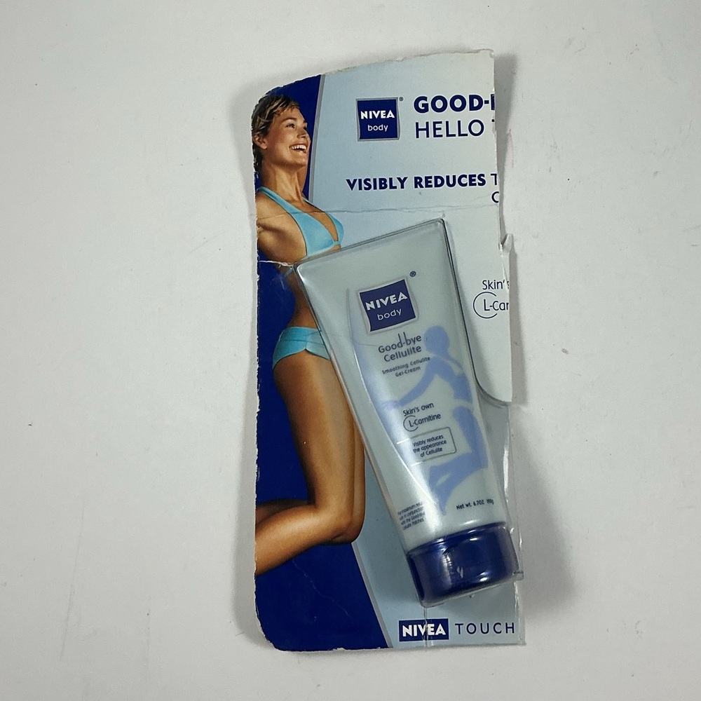 New Nivea Good-Bye Cellulite Gel With L-Carntine Body Smoothing Cream 6.7 oz